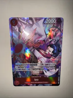 Izo OP03-003 Rare ALT ART PRB-01 One Piece Trading Card Game ENGLISH TCG CCG - Image 5