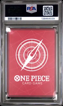 2025 ONE PIECE PROMOS PSA MAGAZINE EXCLUSIVE #001 SHANKS PSA 10 - Image 2