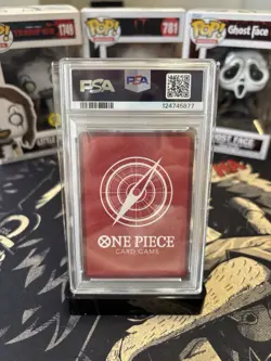 2025 ONE PIECE PROMOS PSA MAGAZINE EXCLUSIVE #001 SHANKS PSA 10 - Image 2