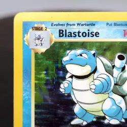 Pokemon Blastoise Holo Base Set 2/102 Unlimited LP WOTC Vintage TCG Card ⭐ - Image 3