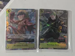 One Piece Illustration Box Vol 3 Roronoa Zoro & Monkey.D.Luffy Promo Cards ENG - Image 1