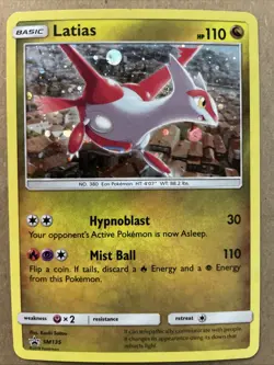 Latias SM135 Pokemon TCG Sun & Moon Promo LP - Image 1