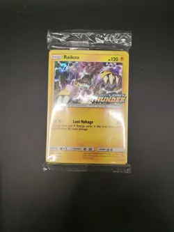 Raikou SM150 PRERELEASE PROMO Lost Thunder Pokemon TCG SEALED - Image 1