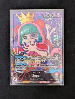 OP10-003 Sugar Leader Alt Art One Piece TCG English Card ROYAL BLOOD ONE PIECE - Image 1