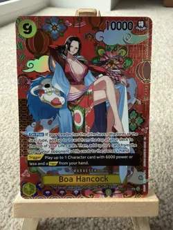 One Piece OP14-112 Boa Hancock SP English Card PACK FRESH - Image 1