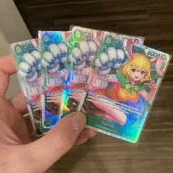 One Piece Card Game Carrot OP08-023 SR English Playset X4! - Image 1