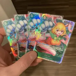 One Piece Card Game Carrot OP08-023 SR English Playset X4! - Image 2