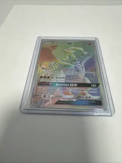 Pokemon TCG: RESHIRAM GX 71/70 holo full art card LIGHTLY PLAYED ng11310 - Image 2