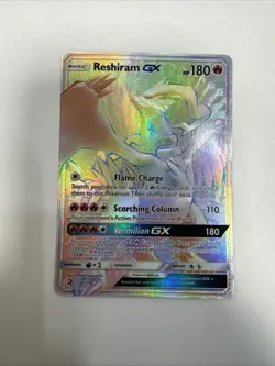 Pokemon TCG: RESHIRAM GX 71/70 holo full art card LIGHTLY PLAYED ng11310 - Image 5