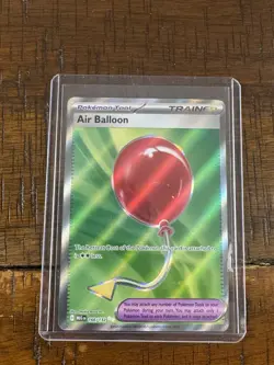 Pokemon Air BALLON #166/132 Full Art Holo Mega Evolution NM Card - Image 1