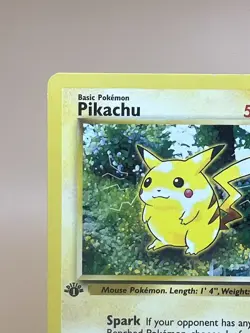 1st Edition Pikachu 60/64 Jungle Set Rare Vintage Pokemon Card - LP - Image 3