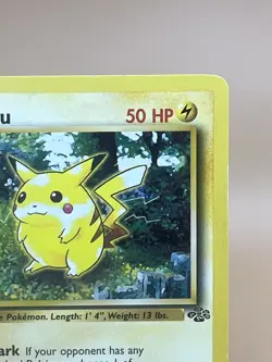 1st Edition Pikachu 60/64 Jungle Set Rare Vintage Pokemon Card - LP - Image 4