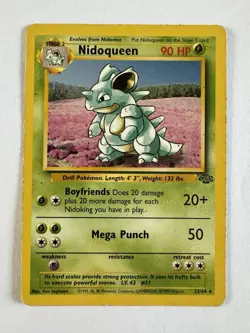 Pokemon TCG Nidoqueen Jungle Card 23/64 Unlimited Rare - Image 1