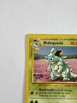 Pokemon TCG Nidoqueen Jungle Card 23/64 Unlimited Rare - Image 3