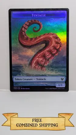 Human Soldier Tentacle Double-Sided Token Theros Beyond Death Foil - Image 2