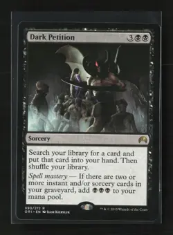 Magic The Gathering Magic Origins Dark Petition #90 - Image 1