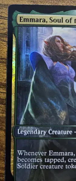 Emmara, Soul of the Accord - Foil - Promo - NM - Game Day & Store Championship - Image 2