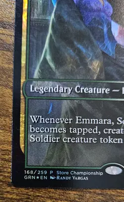 Emmara, Soul of the Accord - Foil - Promo - NM - Game Day & Store Championship - Image 4