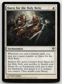 MTG Quest for the Holy Relic U Zendikar 33 MP - Image 1