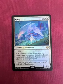 Glory FOIL - NM - MTG Dominaria Remastered - Magic the Gathering - Rare - Image 1
