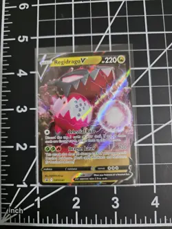 Regidrago V SWSH281 Black Star Promo Pokemon Sword and Shield NM/M - Image 1