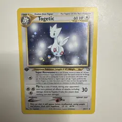 Togetic 1st Edition 16/111 Neo Genesis Holo Rare Pokemon Never played MINT - Image 1