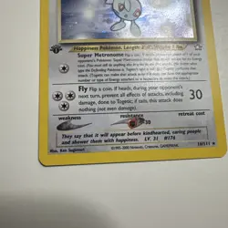 Togetic 1st Edition 16/111 Neo Genesis Holo Rare Pokemon Never played MINT - Image 3