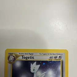 Togetic 1st Edition 16/111 Neo Genesis Holo Rare Pokemon Never played MINT - Image 5