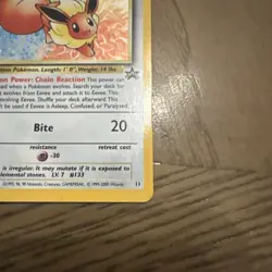 Played Eevee - Holofoil #11 Black Star Promo Pokemon TCG - Image 5