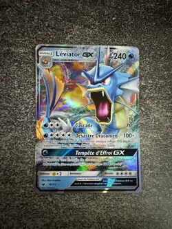 LEVIATOR GX - POKEMON 18/111 SL4 INVASION CARMIN NEUF FR - Image 1