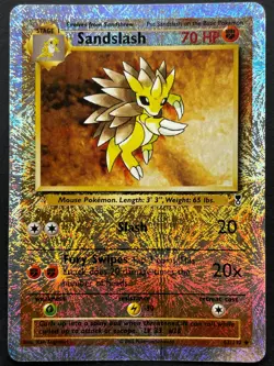 Pokemon Sandslash Legendary Collection Reverse Holo Rare 62/110 2002 - Image 1
