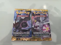 2x Pokemon Diamond & Pearl Great Encounters Booster Pack Factory Sealed - Image 1