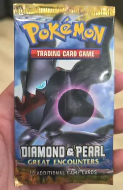 2x Pokemon Diamond & Pearl Great Encounters Booster Pack Factory Sealed - Image 2