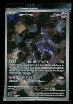 Pokemon Scarlet & Violet 151 052 MEWTWO Factory Sealed Promo - Image 1
