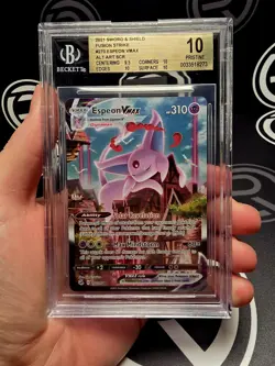 Espeon VMAX Alternative Art Fusion Strike 270/264 - Pokemon - BGS 10 - Image 1