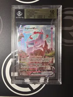 Espeon VMAX Alternative Art Fusion Strike 270/264 - Pokemon - BGS 10 - Image 2