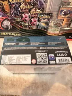 Pokemon TCG Paldean Fates Great Tusk EX Salamance Ex Twilight Masquerade ETB - Image 4