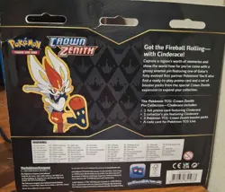 Crown Zenith Cinderace Pokemon Pin Collection 3-Pack - Image 2
