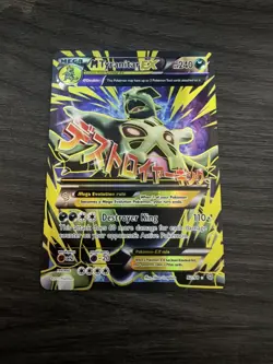 Pokemon TCG M Tyranitar EX 92/98 Full Art XY Ancient Origins MT/NM Ungraded - Image 1