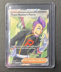 Pokemon TCG: 226/182 Team Rocket’s Petrel Full Art From Destined Rivals - Image 2