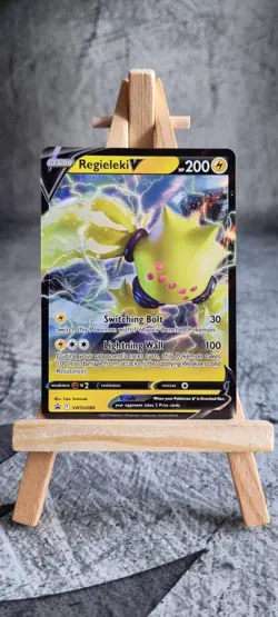Pokemon TCG - SWSH Black Star Promo - SWSH280 Regieleki V - Holo Promo - Image 1