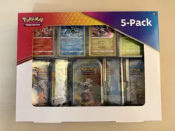 Costco Pokemon 5 Pack Galar Pals Mini Tins- Evolving Skies and Brilliant Stars - Image 2