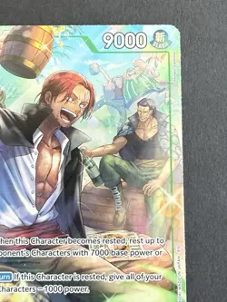 One Piece TCG - Shanks R Alt Art The Azure Sea's Seven OP14-027 NM - Image 4