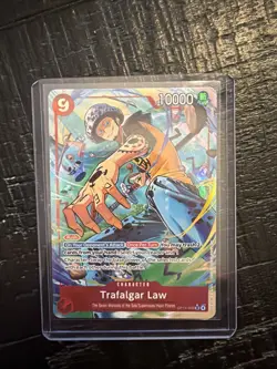 Trafalgar Law - OP14-009 (Alternate Art) OP14-009 The Azure Sea's Seven Foil - Image 1