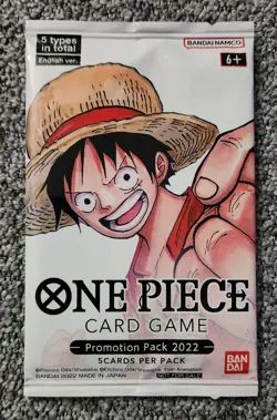 One Piece Promotional Pack 2022 Factory Sealed English Free Shipping - Image 1