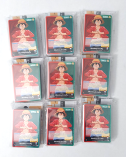 Monkey D. Luffy (OP01-003) -Welcome Kit | One Piece Demo Deck Sealed (9) Total - Image 1