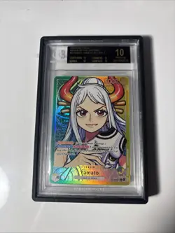 BGS 10 Black Label Yamato Alt Art Leader English OP06-022 One Piece Card Game - Image 1