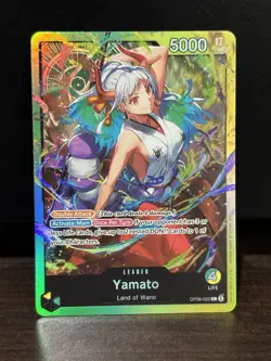 Yamato OP06-022 Leader Card Alt Art Starter Deck 28 One Piece Mint NM - Image 1