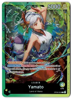 Yamato OP06-022 Leader Alt Art Starter Deck 28 One Piece Mint NM - Image 1