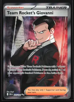 Team Rocket's Giovanni 225/182 SV10: Destined Rivals Ultra Rare Pokemon Card - Image 1
